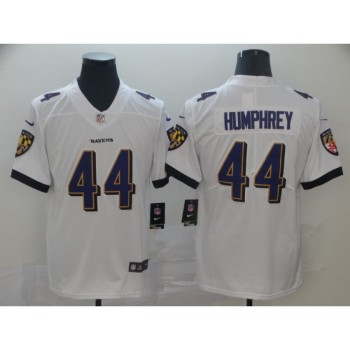 Men's Baltimore Ravens #44 Marlon Humphrey White Vapor Untouchable Limited NFL Jersey Men's Baltimore Ravens #44 Marlon Humphrey White Vapor Untouchable Limited NFL Jersey