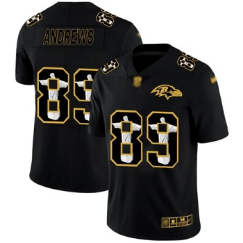 Men's Baltimore Ravens #89 Mark Andrews Black Jesus Faith Edition Stitched Limited Jersey Men's Baltimore Ravens #89 Mark Andrews Black Jesus Faith Edition Stitched Limited Jersey