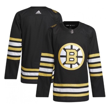 Men's Boston Bruins Blank Black 100th Anniversary Stitched Jersey Men's Boston Bruins Blank Black 100th Anniversary Stitched Jersey