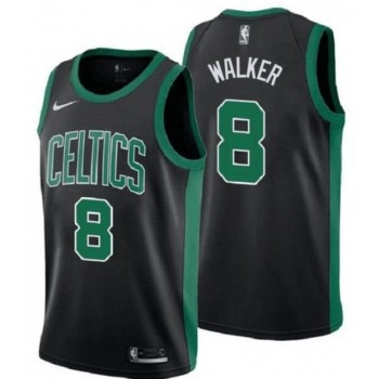 Men's Boston Celtics #8 Kemba Walker Black Swingman Stitched NBA Jersey Men's Boston Celtics #8 Kemba Walker Black Swingman Stitched NBA Jersey