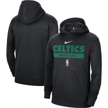 Men's Boston Celtics Black Spotlight Fleece Overhead Hoodie Men's Boston Celtics Black Spotlight Fleece Overhead Hoodie