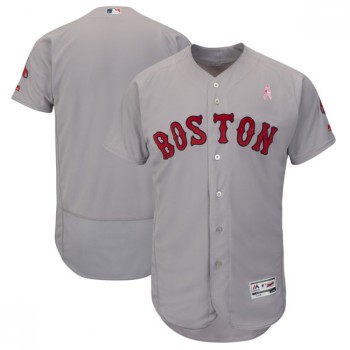 Men's Boston Red Sox Gray 2018 Mother's Day Flexbase Stitched MLB Jersey Men's Boston Red Sox Gray 2018 Mother's Day Flexbase Stitched MLB Jersey