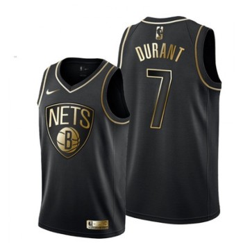 Men's Brooklyn Nets #7 Kevin Durant Black 2019 Golden Edition Stitched NBA Jersey Men's Brooklyn Nets #7 Kevin Durant Black 2019 Golden Edition Stitched NBA Jersey