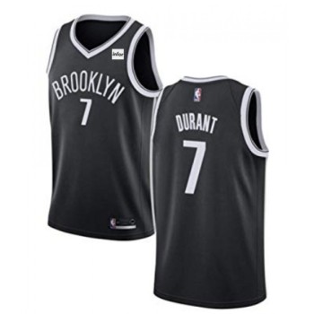 Men's Brooklyn Nets #7 Kevin Durant Black Stitched NBA Jersey Men's Brooklyn Nets #7 Kevin Durant Black Stitched NBA Jersey