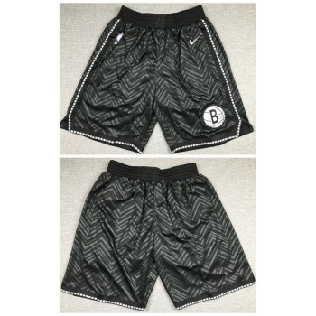 Men's Brooklyn Nets Black Shorts (Run Small) Men's Brooklyn Nets Black Shorts (Run Small)