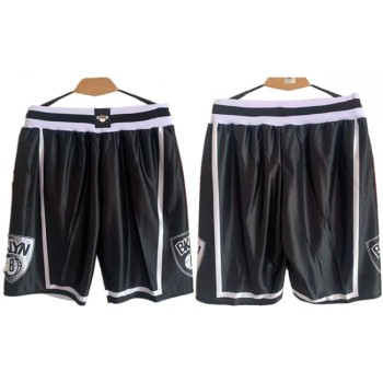Men's Brooklyn Nets Black Shorts (Run Small) Men's Brooklyn Nets Black Shorts (Run Small)
