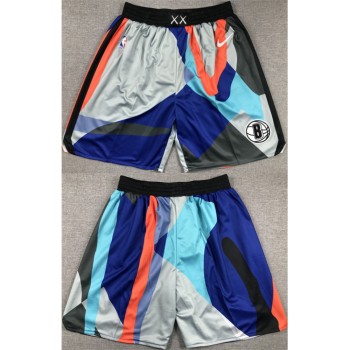 Men's Brooklyn Nets City Edition Shorts (Run Small) Men's Brooklyn Nets City Edition Shorts (Run Small)