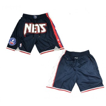 Men's Brooklyn Nets Navy Shorts (Run Small) Men's Brooklyn Nets Navy Shorts (Run Small)