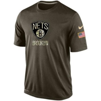 Men's Brooklyn Nets Salute To Service Dri-FIT T-Shirt Men's Brooklyn Nets Salute To Service Dri-FIT T-Shirt