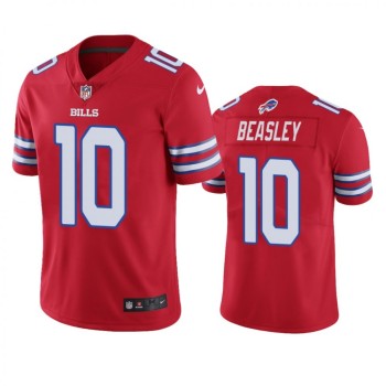 Men's Buffalo Bills #10 Cole Beasley Red Vapor Untouchable Limited Stitched NFL Jersey Men's Buffalo Bills #10 Cole Beasley Red Vapor Untouchable Limited Stitched NFL Jersey