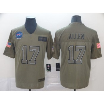 Men's Buffalo Bills #17 Josh Allen 2019 Camo Salute To Service Limited Stitched NFL Jersey Men's Buffalo Bills #17 Josh Allen 2019 Camo Salute To Service Limited Stitched NFL Jersey