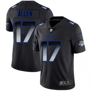 Men's Buffalo Bills #17 Josh Allen Black 2019 Smoke Fashion Limited Stitched NFL Jersey Men's Buffalo Bills #17 Josh Allen Black 2019 Smoke Fashion Limited Stitched NFL Jersey