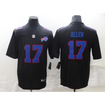 Men's Buffalo Bills #17 Josh Allen Black Vapor Untouchable Limited Stitched Jersey Men's Buffalo Bills #17 Josh Allen Black Vapor Untouchable Limited Stitched Jersey