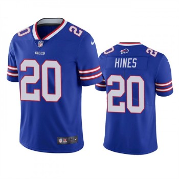 Men's Buffalo Bills #20 Nyheim Hines Blue Vapor Untouchable Limited Stitched Jersey Men's Buffalo Bills #20 Nyheim Hines Blue Vapor Untouchable Limited Stitched Jersey