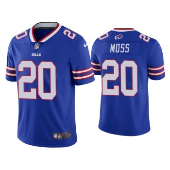 Men's Buffalo Bills #20 Zack Moss Blue Vapor Untouchable Limited Stitched Jersey Men's Buffalo Bills #20 Zack Moss Blue Vapor Untouchable Limited Stitched Jersey