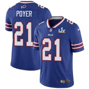 Men's Buffalo Bills #21 Jordan Poyer Blue 2021 Super Bowl LV Stitched NFL Jersey Men's Buffalo Bills #21 Jordan Poyer Blue 2021 Super Bowl LV Stitched NFL Jersey