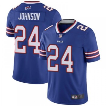 Men's Buffalo Bills #24 Taron Johnson Blue Vapor Untouchable Limited Stitched Jersey Men's Buffalo Bills #24 Taron Johnson Blue Vapor Untouchable Limited Stitched Jersey
