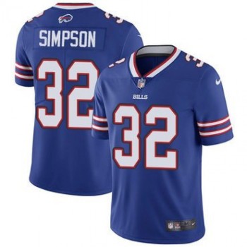 Men's Buffalo Bills #32 O. J. Simpson Royal Vapor Untouchable Stitched Jersey Men's Buffalo Bills #32 O. J. Simpson Royal Vapor Untouchable Stitched Jersey