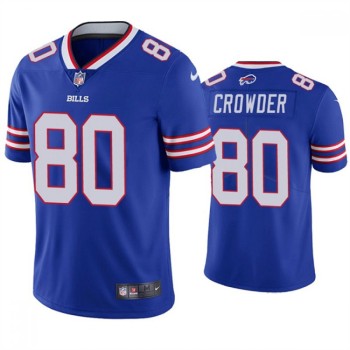 Men's Buffalo Bills #80 Jamison Crowder Blue Vapor Untouchable Limited Stitched Jersey Men's Buffalo Bills #80 Jamison Crowder Blue Vapor Untouchable Limited Stitched Jersey