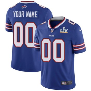 Men's Buffalo Bills Blue ACTIVE PLAYER 2021 Super Bowl LV Limited Stitched NFL Jersey Men's Buffalo Bills Blue ACTIVE PLAYER 2021 Super Bowl LV Limited Stitched NFL Jersey