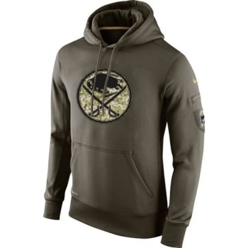 Men's Buffalo Sabres Salute To Service NHL Hoodie Men's Buffalo Sabres Salute To Service NHL Hoodie