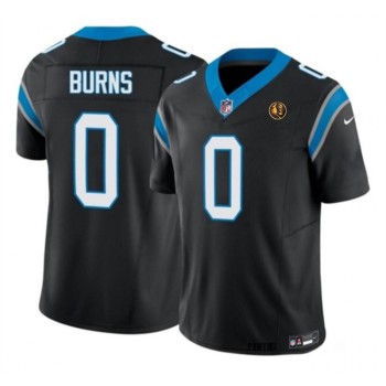 Men's Carolina Panthers #0 Brian Burns Black 2023 F.U.S.E. With John Madden Patch Vapor Limited Stitched Football Jersey Men's Carolina Panthers #0 Brian Burns Black 2023 F.U.S.E. With John Madden Patch Vapor Limited Stitched Football Jersey