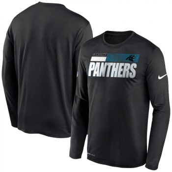 Men's Carolina Panthers 2020 Black Sideline Impact Legend Performance Long Sleeve T-Shirt Men's Carolina Panthers 2020 Black Sideline Impact Legend Performance Long Sleeve T-Shirt