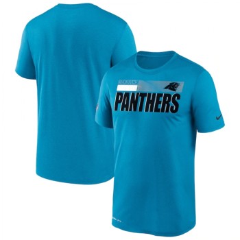 Men's Carolina Panthers 2020 Blue Sideline Impact Legend Performance T-Shirt Men's Carolina Panthers 2020 Blue Sideline Impact Legend Performance T-Shirt