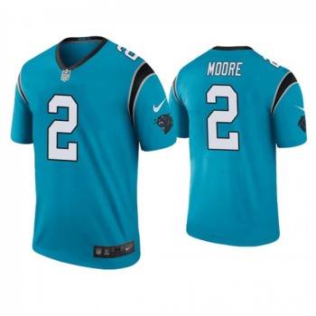 Men's Carolina Panthers #2 D.J Moore Blue Vapor Untouchable Limited Stitched Jersey Men's Carolina Panthers #2 D.J Moore Blue Vapor Untouchable Limited Stitched Jersey