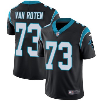 Men's Carolina Panthers #73 Greg Van Roten Black Vapor Untouchable Limited NFL Stitched Jersey Men's Carolina Panthers #73 Greg Van Roten Black Vapor Untouchable Limited NFL Stitched Jersey