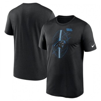 Men's Carolina Panthers Black Legend Icon Performance T-Shirt Men's Carolina Panthers Black Legend Icon Performance T-Shirt