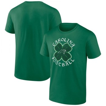 Men's Carolina Panthers Kelly Green St. Patrick's Day Celtic T-Shirt Men's Carolina Panthers Kelly Green St. Patrick's Day Celtic T-Shirt