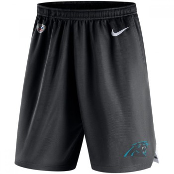 Men's Carolina Panthers Black Knit Performance Shorts