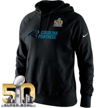 Men's Carolina Panthers Black Super Bowl 50 Lockup Pullover Hoodie Men's Carolina Panthers Black Super Bowl 50 Lockup Pullover Hoodie