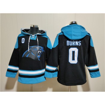 Men's Carolina Panthers #0 Brian Burns Black Ageless Must-Have Lace-Up Pullover Hoodie Men's Carolina Panthers #0 Brian Burns Black Ageless Must-Have Lace-Up Pullover Hoodie
