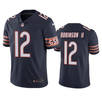 Men's Chicago Bears #12 Allen Robinson II Navy Vapor untouchable Limited Stitched Jersey Men's Chicago Bears #12 Allen Robinson II Navy Vapor untouchable Limited Stitched Jersey