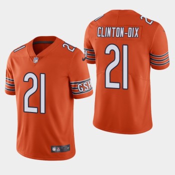 Men's Chicago Bears #21 HaHa Clinton-Dix Orange Vapor Untouchable Limited Stitched NFL Jersey Men's Chicago Bears #21 HaHa Clinton-Dix Orange Vapor Untouchable Limited Stitched NFL Jersey