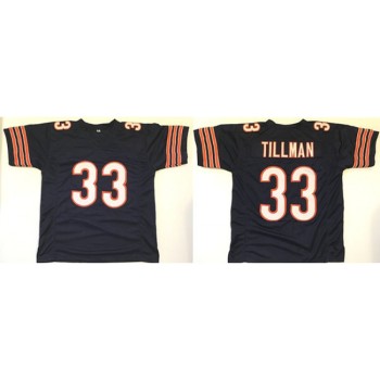 Men's Chicago Bears #33 Charles Tillman Navy Stitched Football Jersey Men's Chicago Bears #33 Charles Tillman Navy Stitched Football Jersey