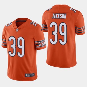 Men's Chicago Bears #39 Eddie Jackson Orange Vapor Untouchable Limited Stitched NFL Jersey Men's Chicago Bears #39 Eddie Jackson Orange Vapor Untouchable Limited Stitched NFL Jersey