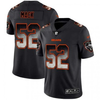 Men's Chicago Bears #52 Khalil Mack 2019 Black Smoke Fashion Limited Stitched NFL Jersey Men's Chicago Bears #52 Khalil Mack 2019 Black Smoke Fashion Limited Stitched NFL Jersey