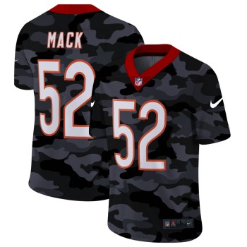 Men's Chicago Bears #52 Khalil Mack 2020 Camo Limited Stitched Jersey Men's Chicago Bears #52 Khalil Mack 2020 Camo Limited Stitched Jersey