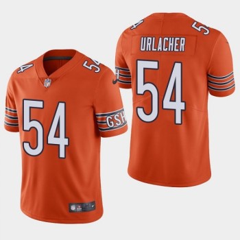 Men's Chicago Bears #54 Brian Urlacher Orange Vapor untouchable Limited Stitched Jersey Men's Chicago Bears #54 Brian Urlacher Orange Vapor untouchable Limited Stitched Jersey