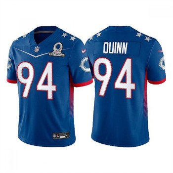 Men's Chicago Bears #94 Robert Quinn 2022 NFC Royal Pro Bowl Stitched Jersey Men's Chicago Bears #94 Robert Quinn 2022 NFC Royal Pro Bowl Stitched Jersey