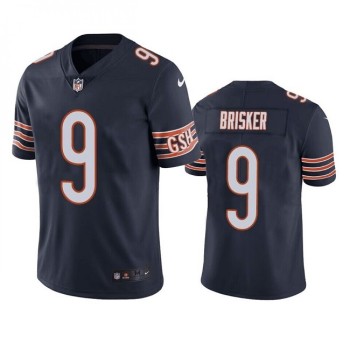 Men's Chicago Bears #9 Jaquan Brisker Navy Vapor Untouchable Stitched Football Jersey Men's Chicago Bears #9 Jaquan Brisker Navy Vapor Untouchable Stitched Football Jersey