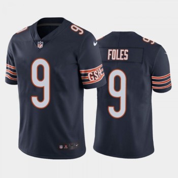 Men's Chicago Bears #9 Nick Foles Navy Vapor untouchable Limited Stitched Jersey Men's Chicago Bears #9 Nick Foles Navy Vapor untouchable Limited Stitched Jersey