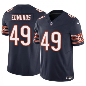 Men's Chicago Bears #49 Tremaine Edmunds Navy 2023 F.U.S.E. Vapor Stitched Football Jersey Men's Chicago Bears #49 Tremaine Edmunds Navy 2023 F.U.S.E. Vapor Stitched Football Jersey