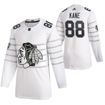 Men's Chicago Blackhawks #88 Patrick Kane 2020 White All Star Stitched NHL Jersey Men's Chicago Blackhawks #88 Patrick Kane 2020 White All Star Stitched NHL Jersey