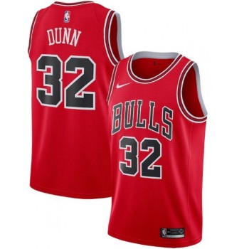 Men's Chicago Bulls #32 Kris Dunn Icon Edition Stitched Jersey Men's Chicago Bulls #32 Kris Dunn Icon Edition Stitched Jersey