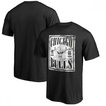 Men's Chicago Bulls Black Basketball T-Shirt Men's Chicago Bulls Black Basketball T-Shirt