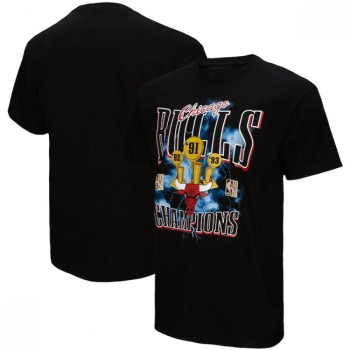 Men's Chicago Bulls Black Basketball T-Shirt Men's Chicago Bulls Black Basketball T-Shirt